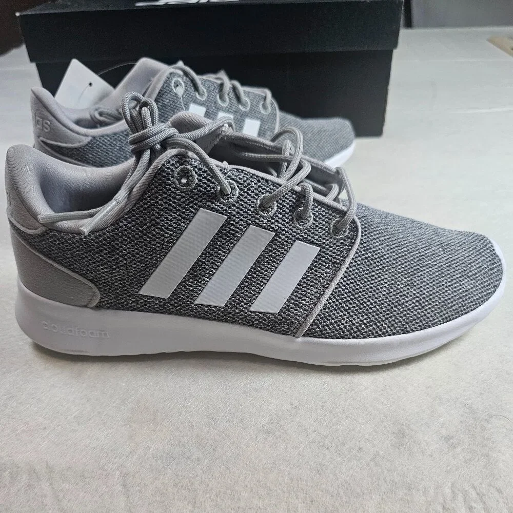 NEW Adidas QT Racer Women’s Running Shoes – Lightweight Cloudfoam Comfort - Picture 5 of 8